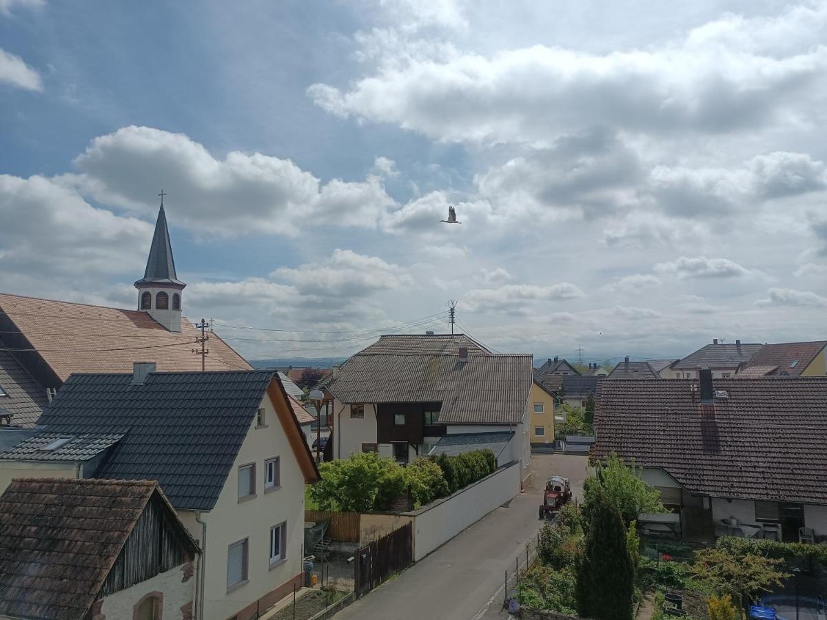 Ferienwohnung Sonnenschein Rheinhausen Ngoại thất bức ảnh